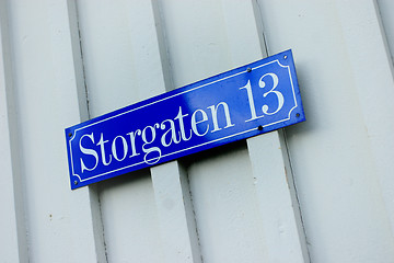 Image showing Storgaten 13