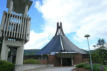 Image showing Sykkylven church