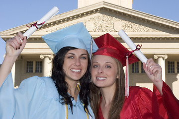 Image showing Graduating Friends