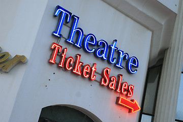 Image showing Ticket sale