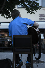 Image showing Street singer