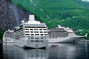 Image showing Geiranger