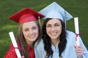 Image showing Beautiful Graduates