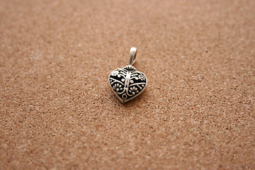 Image showing Silver Heart