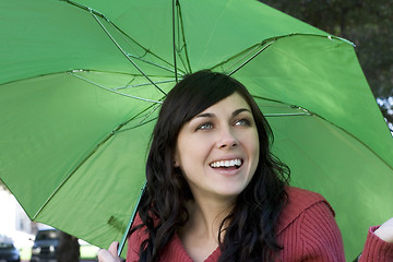 Image showing Umbrella Girl