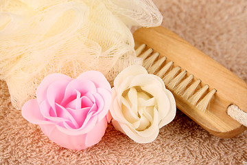 Image showing Soap Flowers