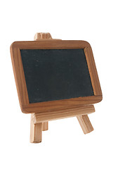 Image showing Empty Chalk Board on a easel