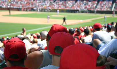 Image showing Baseball Crowd