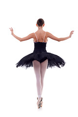 Image showing  back of a ballerina