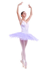 Image showing beautiful ballerina dancer