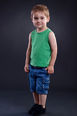 Image showing Two years boy standing