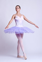 Image showing young beautiful ballerina