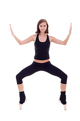 Image showing ballet pose
