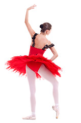 Image showing ballerina in a ballet position