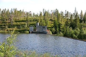 Image showing Old dam