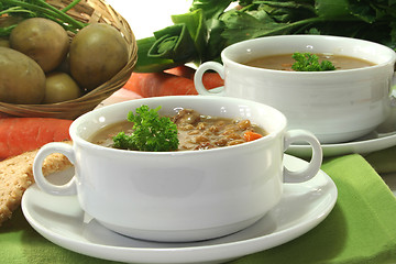 Image showing Lentil stew