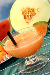 Image showing Melon Smoothie