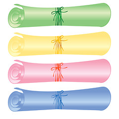 Image showing Sheet rolls 