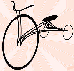 Image showing Vintage bycicle