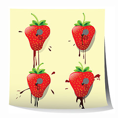 Image showing Strawberry design