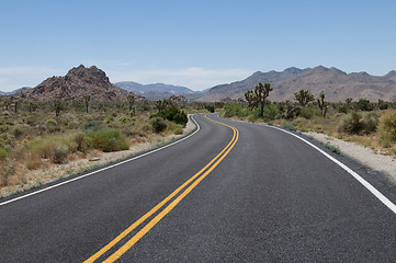 Image showing Desert highway