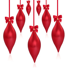 Image showing Christmas Droplet Decorations