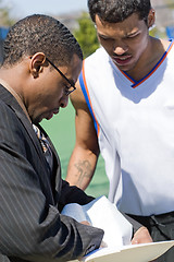 Image showing Basketball Coach