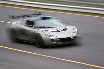 Image showing Speeding Sports Car 