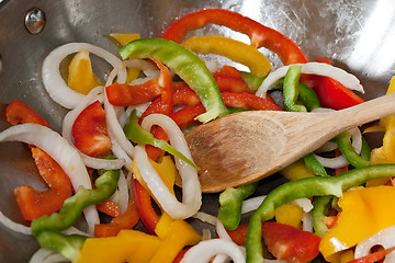 Image showing Stir Fried Vegetables