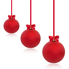 Image showing Christmas Red Bauble Beauty