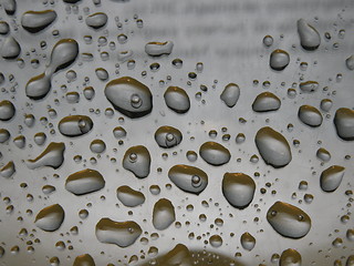 Image showing Abstraction. Water. Fluid pebbles