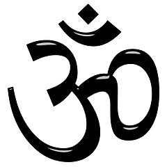 Image showing 3D Hinduism Symbol