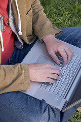 Image showing Laptop Man