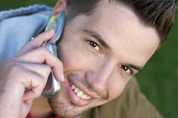 Image showing Phone Man