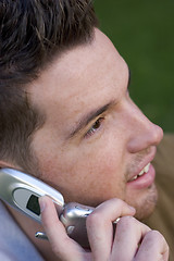 Image showing Phone Man