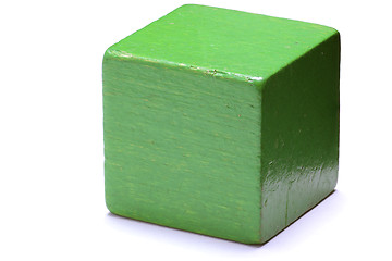 Image showing Green cube