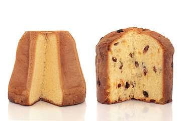 Image showing Pandoro and Panettone Cakes