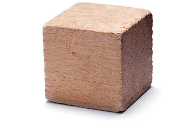 Image showing Wooden cube