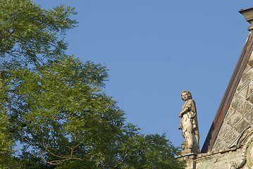 Image showing figure on the edge