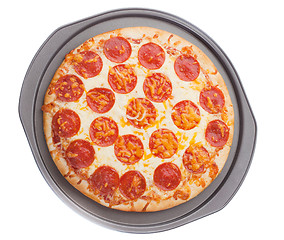 Image showing Pizza in tray