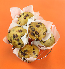 Image showing Chocolate Chip Muffins
