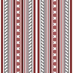 Image showing Seamless striped pattern