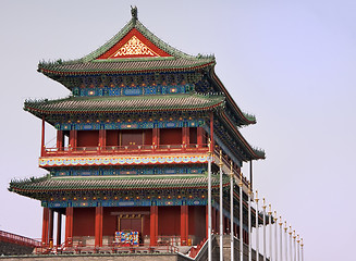 Image showing Beijing Tiananmen Temple.