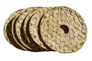 Image showing Dry Norwegian bread