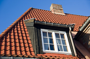 Image showing Old roof