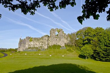 Image showing Oystermouth Castle