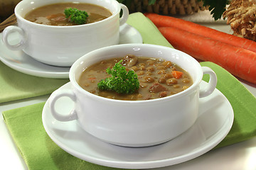 Image showing Lentil stew