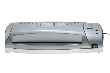 Image showing Small cheap laminator