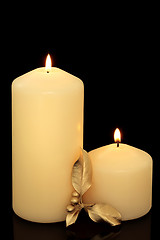 Image showing Christmas Candle Beauty