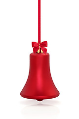 Image showing Christmas Bell Shaped Bauble